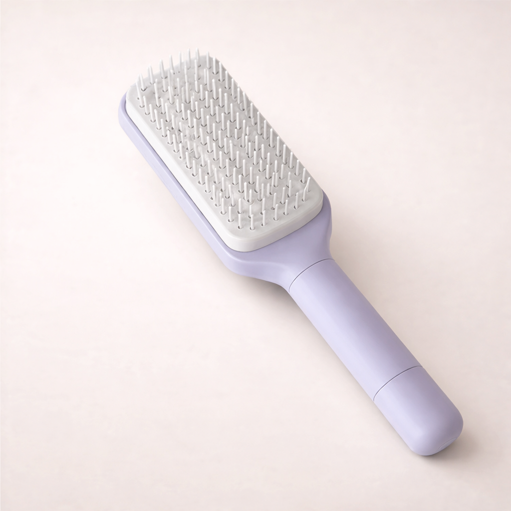 Self-Cleaning Hair Brush