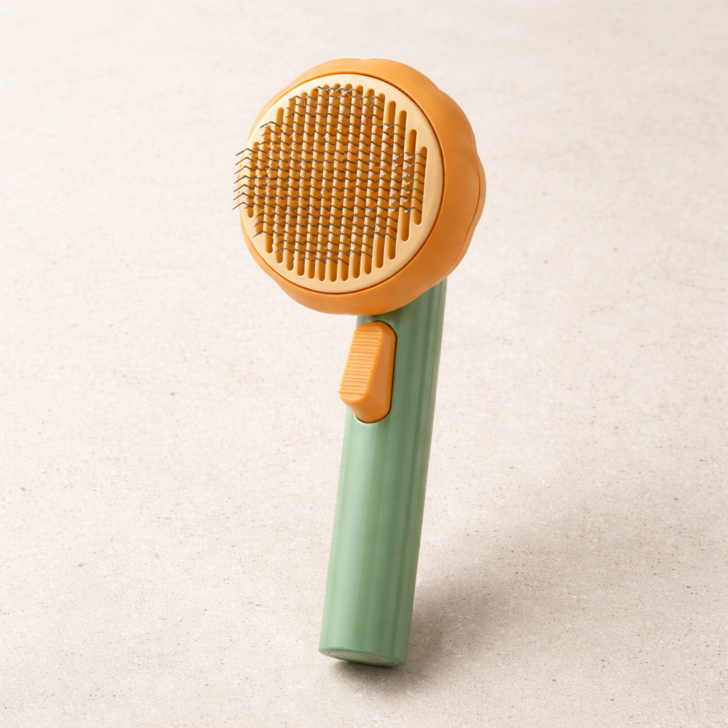 Self-Cleaning Pet Brush