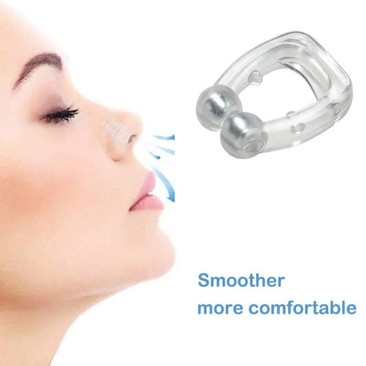 SnoreFree™ – Anti-Snoring Nose Clip Sleep Device [Easy Breathing + Quiet Nights]