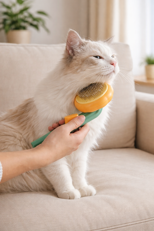 Self-Cleaning Pet Brush