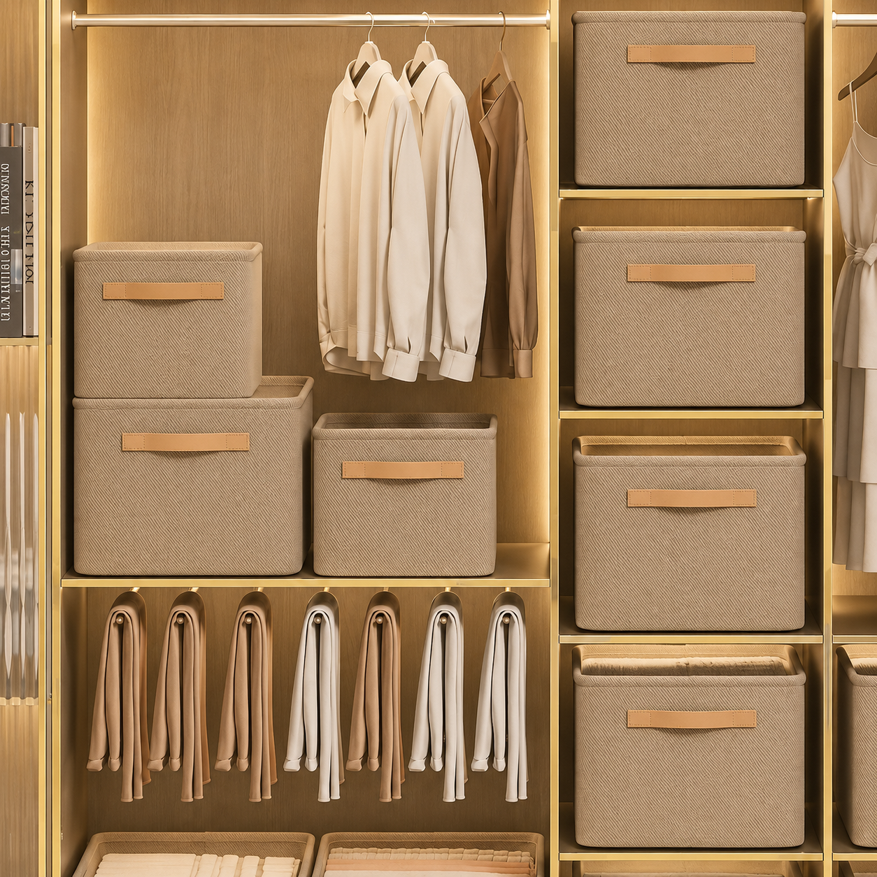 Structured Closet Organizer