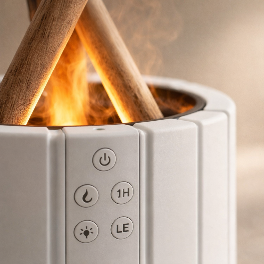 Flame Effect Aroma Diffuser