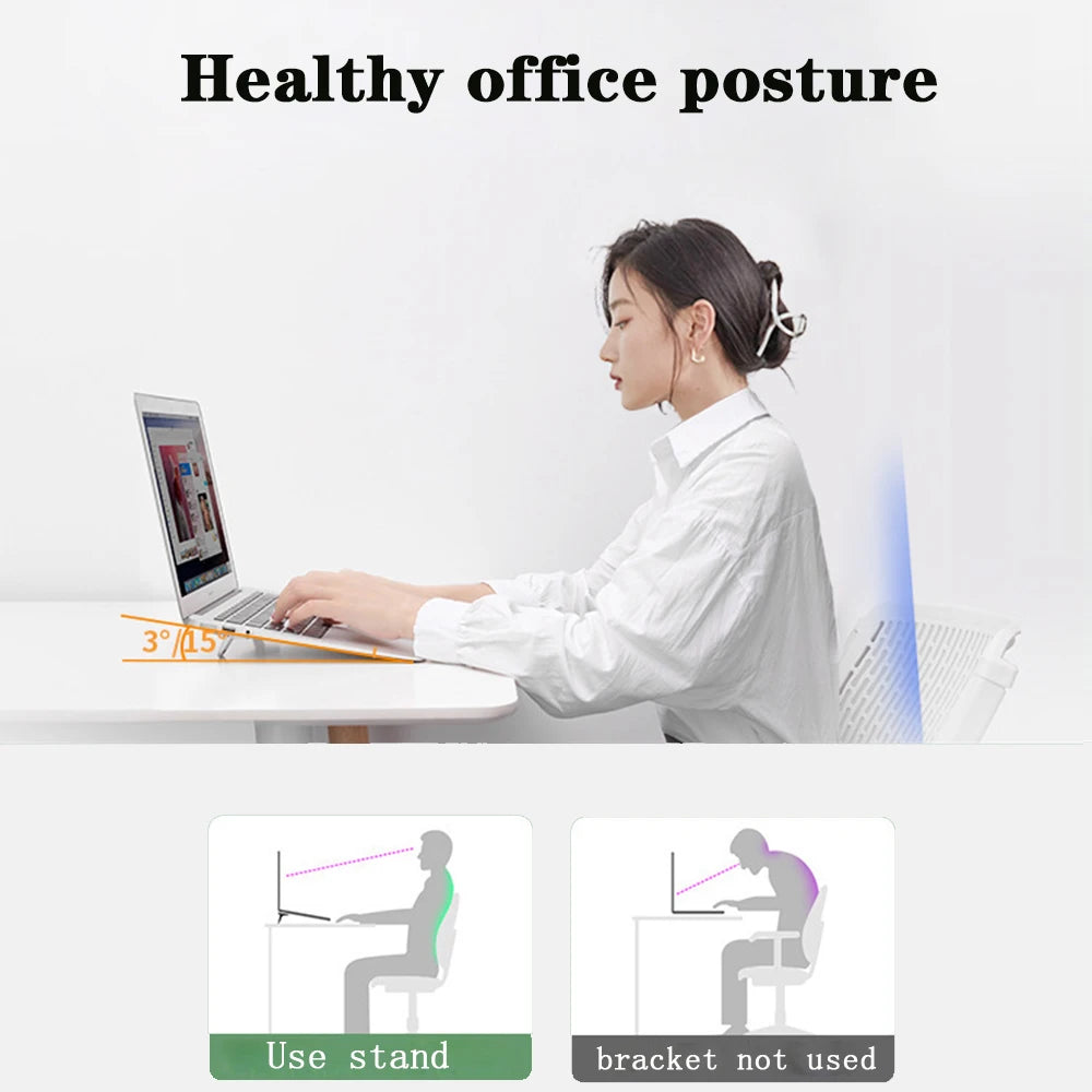 Airlift™ – Laptop Stand [Elevates posture & cooling]