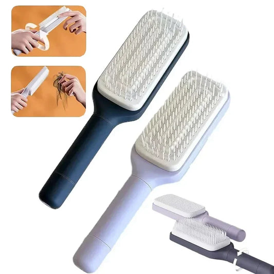 Self-Cleaning Hair Brush