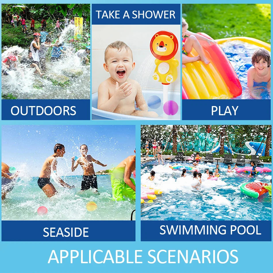AquaPop™ – Refillable Water Splash Balls [No Mess, No Waste]